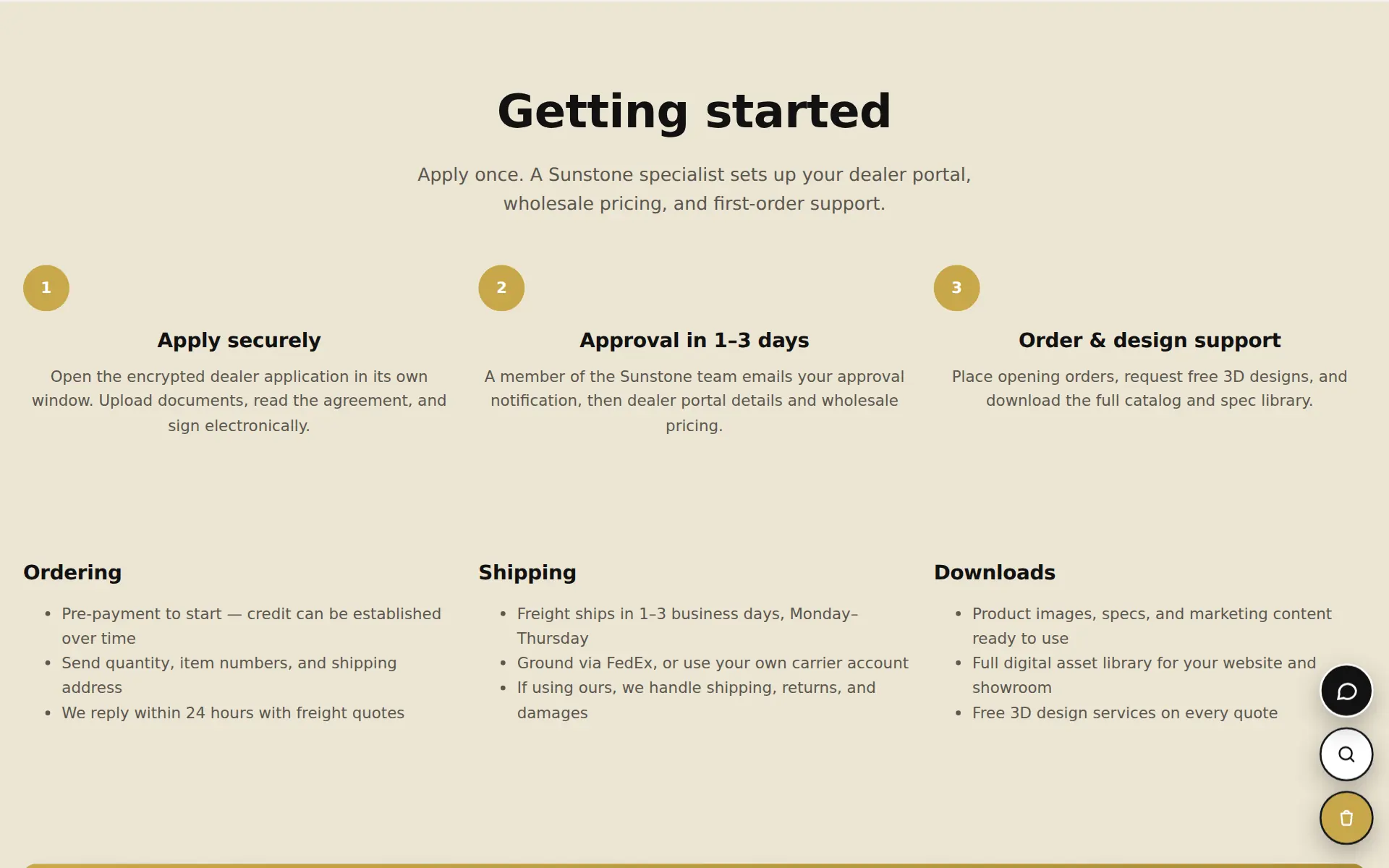 Dealer program: Recruit dealers and point buyers to them